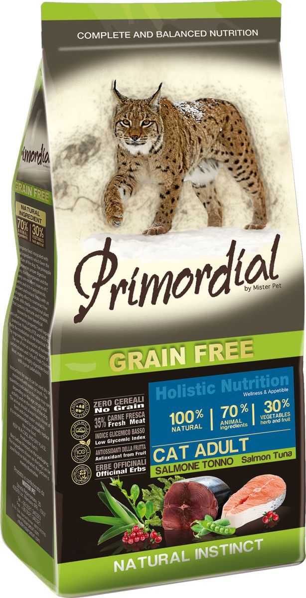 Grain Free Cat Adult Cat food Primordial #302_en. Sunny Cat
